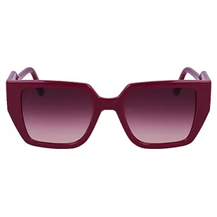 KARL LAGERFELD KL6098S Okulary, Plum, 52/19/140 dla kobiet, Śliwka, 52/19/140 - Okulary przeciwsłoneczne - miniaturka - grafika 1