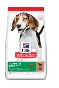 Hills Puppy Medium Lamb&Rice 7,5 kg - Sucha karma dla psów - miniaturka - grafika 1