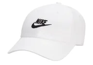 Czapki damskie - Czapka z daszkiem NIKE Club Futura Biała L/XL - miniaturka - grafika 1