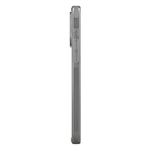 UNIQ etui Combat iPhone 15 Pro 6.1" Magclick Charging szary/frost grey - Etui i futerały do telefonów - miniaturka - grafika 2