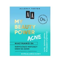 Kremy do twarzy - Oceanic My Beauty Power Acne - Korygująco-matujący krem na dzień 50ml - miniaturka - grafika 1