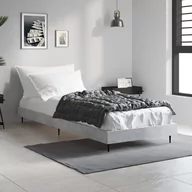 Łóżka - Rama łóżka, szarość betonu, 75x190 cm, materiał drewnopochodny Lumarko! - miniaturka - grafika 1