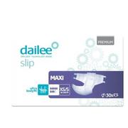 Pieluchy dla dorosłych - DAILEE Slip Premium Maxi XS/S Pieluchomajtki, 30szt. - miniaturka - grafika 1