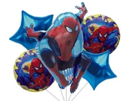Balony i akcesoria - Zestaw balonów Spiderman, 5 el. - miniaturka - grafika 1