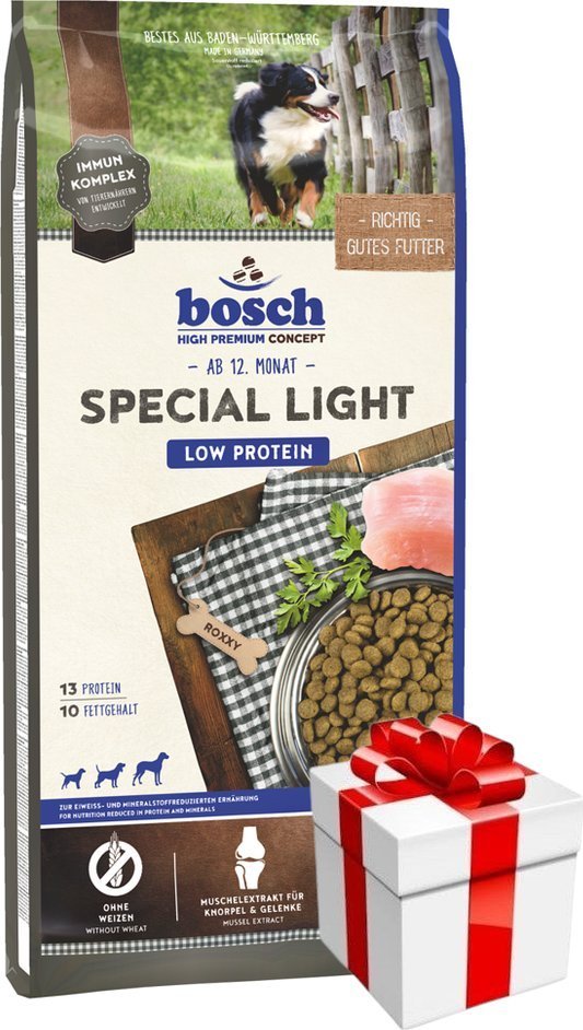 Bosch BOSCH Special Light 12,5kg + Niespodzianka dla psa