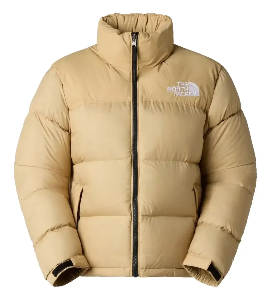 Kurtka damska puchowa The North Face 1996 Retro Nuptse Jacket NF0A3XEOGM3 pikowana beżowa r. S