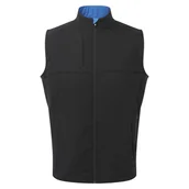 Golf - Męska kamizelka golfowa Footjoy Hybrid Vest black - miniaturka - grafika 1
