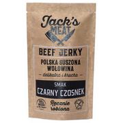 Zdrowa żywność - Suszona wołowina Jack''s Meat o smaku czarnego czosnku 30 g - miniaturka - grafika 1