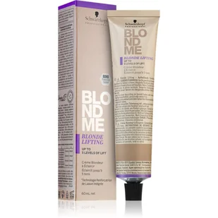 Schwarzkopf BlondMe Blonde Lifting, baza rozjaśniająca w kremie, biscuit, 60ml - Farby do włosów i szampony koloryzujące - miniaturka - grafika 1
