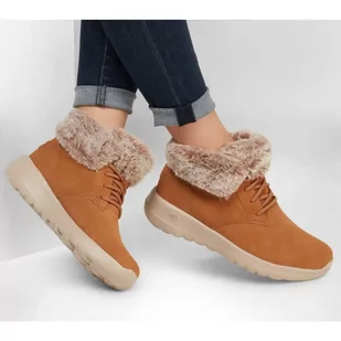 Buty Skechers On-the-GO Joy - Plush Dreams W (kolor Brązowy, rozmiar 39) - Buty sportowe damskie - miniaturka - grafika 3