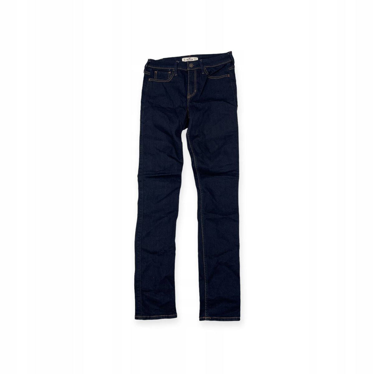 Spodnie jeansowe damskie granatowe Hollister 27
