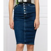 Spódnice - GUESS Spódnica 80S LONGUETTE | denim - miniaturka - grafika 1