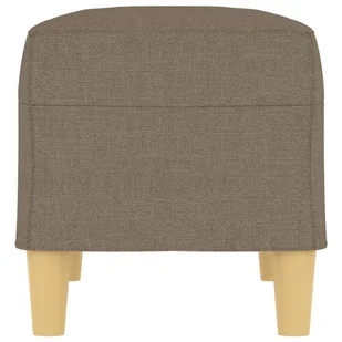 Ławka, taupe, 70x35x41 cm, tapicerowana tkaniną - Ławki do przedpokoju - miniaturka - grafika 5