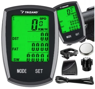 Bezprzewodowy Licznik Rowerowy Prędkościomierz Lcd R90 - Liczniki rowerowe - miniaturka - grafika 1