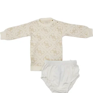 Guess Komplet | Regular Fit | z dodatkiem wełny - Dresy i komplety dla dziewczynek - miniaturka - grafika 1