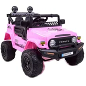 Pojazdy elektryczne dla dzieci - Toyota FJ Cruiser Na Akumulator Wersja 4x4 Różowy, 180 Wat/jj2099 - miniaturka - grafika 1