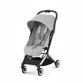 Wózki dziecięce - Cybex Orfeo Wózek Spacerowy Rama Black Fog Grey 2025 - miniaturka - grafika 1