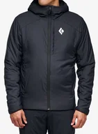 Kurtki męskie - Kurtka ocieplana Black Diamond First Light Stretch Hoody - black/black - miniaturka - grafika 1