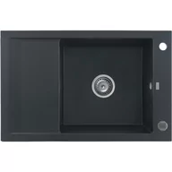 Zlewozmywaki - Kernau KGS H 6078 1B1D Black Metallic - miniaturka - grafika 1