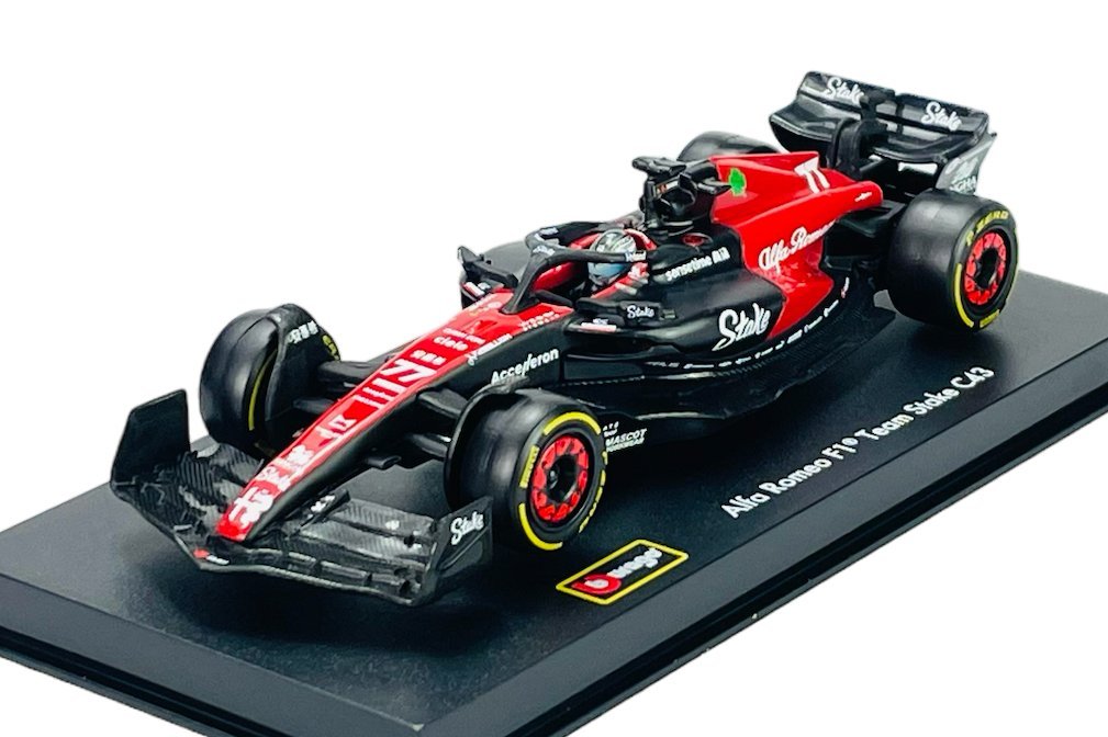 BBURAGO ALFA ROMEO TEAM STAKE C43 #77 VALTTERI BOTTAS 38086 1:43 + GABLOTKA