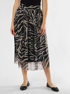 Spódnice - Franco Callegari Spódnica damska Kobiety Sztuczne włókno beżowy|niebieski|wielokolorowy wzorzysty, 36 - miniaturka - grafika 1