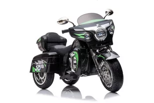 Motor Na Akumulator Trójkołowy Goldwing Czarny - Pojazdy elektryczne dla dzieci - miniaturka - grafika 1