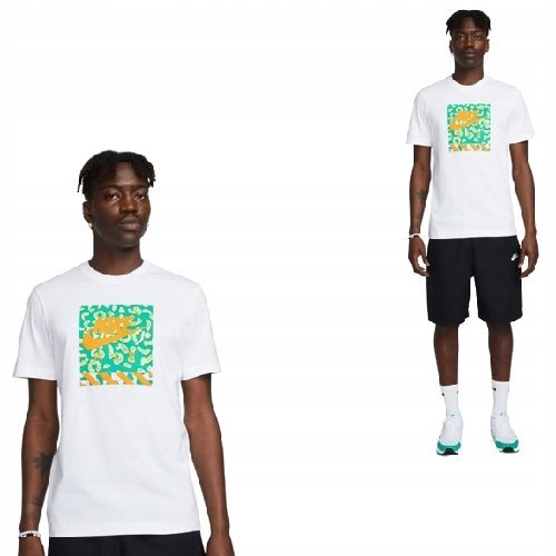 KOSZULKA MĘSKA SPORTOWA NIKE SS NSW BRANDRIFFS HBR