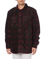 Koszule męskie - Volcom Bowered Fleece Ls Męska koszula z długim rękawem, Port, S - miniaturka - grafika 1