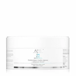 Apis Professional Dotleniająca maska algowa z aktywnym tlenem OXY O2 Terapis 250g - Maseczki do twarzy - miniaturka - grafika 1