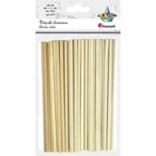 Zabawki kreatywne - Patyki drewniane a"50szt.BG019 150x0,5mm - miniaturka - grafika 1