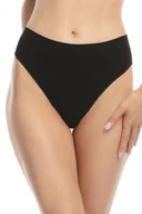 Majtki damskie - Julimex Bamboo Bikini czarne figi damskie - miniaturka - grafika 1