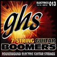 Struny gitarowe  - GHS Guitar Boomers struny do gitary elektrycznej, 7-str. Heavy, .013-.074 - miniaturka - grafika 1