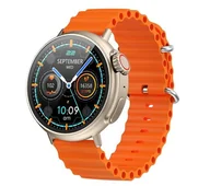Smartwatch - Hoco Y18 Pomarańczowy - miniaturka - grafika 1