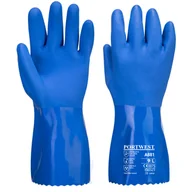 Rękawice robocze - PORTWEST A881 RĘKAWICA PCV MARINE ULTRA CHEM; NIEBIESKI - miniaturka - grafika 1