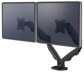 Uchwyty do monitorów - Uchwyt biurkowy na 2 monitory LCD Eppa czarny - miniaturka - grafika 1