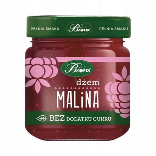 Bi Fix Dżem malinowy bez cukru 200g