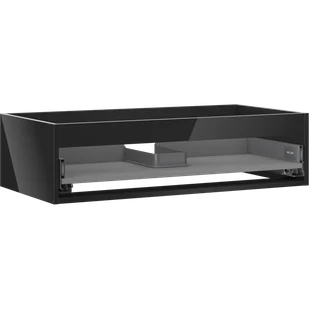 Mexen Box-A korpus szafki podumywalkowej 90 cm, 1 szuflada, czarny połysk - 91AX0-0900-235-1-70 - Szafki łazienkowe - miniaturka - grafika 1