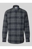 Koszule męskie - Koszula casualowa o kroju regular fit z kołnierzykiem typu button down - camel active - miniaturka - grafika 1