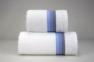 Ręczniki - Ręcznik Ombre 50x90 Biały / Granatowy Frotex - miniaturka - grafika 1