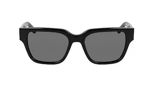 Dragon ROWANIZED Okulary przeciwsłoneczne, błyszczące czarne z polaryzacyjną soczewką Ll Smoke, Błyszcząca czerń z polaryzacyjną soczewką Ll Smoke, rozmiar uniwersalny - Okulary przeciwsłoneczne - miniaturka - grafika 1