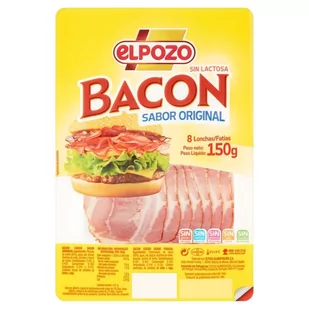 Elpozo Boczek plastry 150 g - Kiełbasa i wędliny - miniaturka - grafika 1