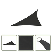 Parasole ogrodowe - The Living Store Żagiel ogrodowy - tkanina Oxford - trójkątny - 4x5x6 -4 m - antracyt - Żagiel Ogrodowy - miniaturka - grafika 1
