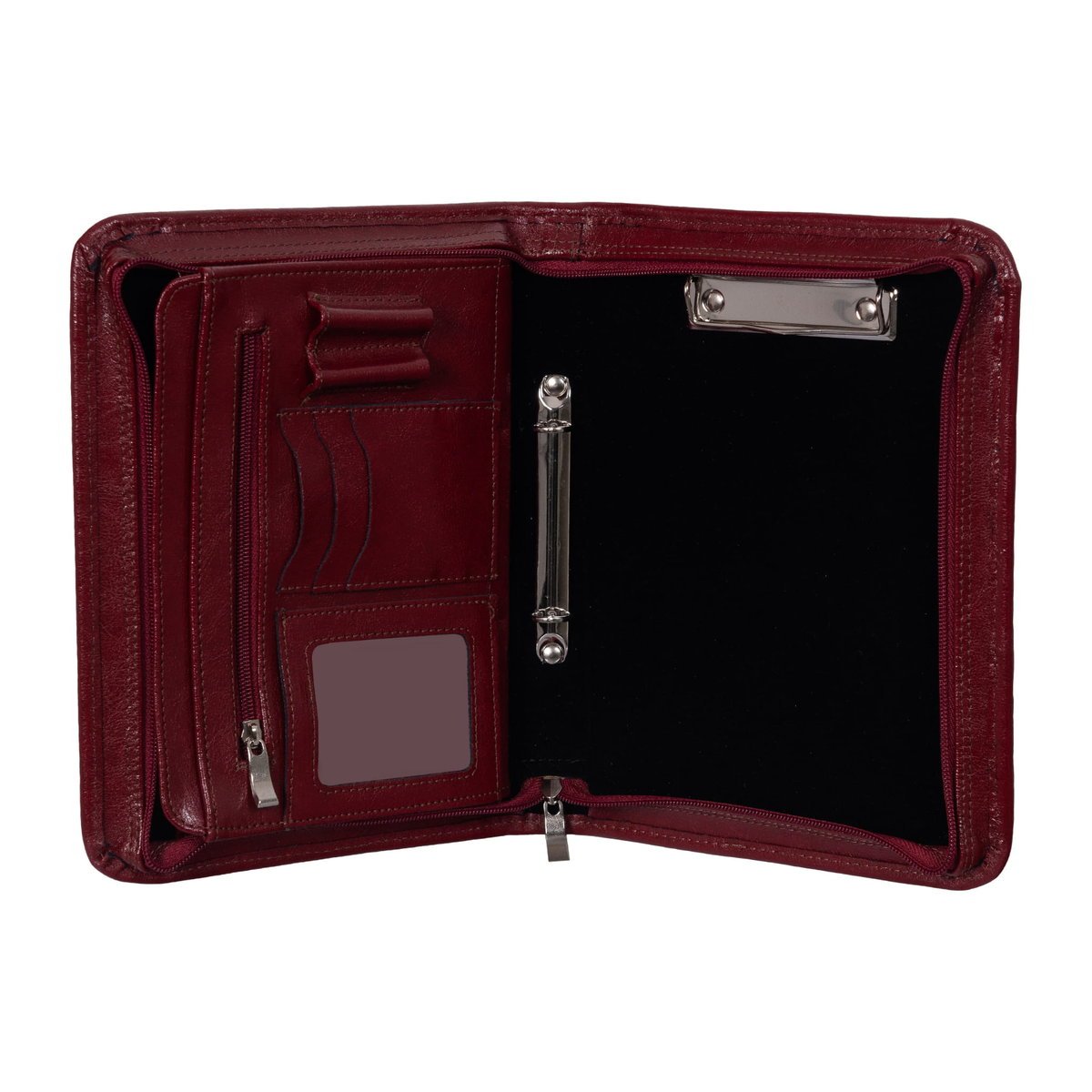 Neseser skórzany A5 Tizano BWS08 bordo