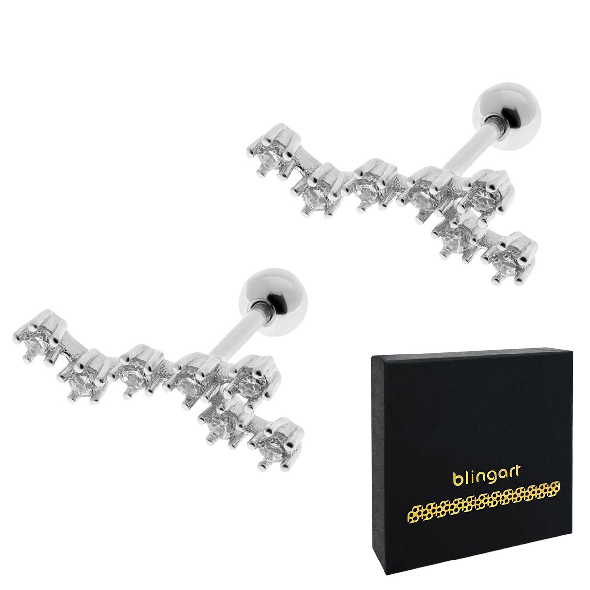 Kolczyki srebrne znak zodiaku LEW srebro 925