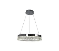 Lampy sufitowe - LED Żyrandol ściemnialny na lince LED/90W/230V 3000-6500K chrom + pilot zdalnego sterowania - miniaturka - grafika 1