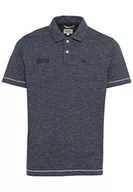 Koszulki męskie - Camel Active Męska koszulka polo 409960/7p51, niebieski (Night Blue), M - miniaturka - grafika 1