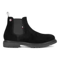 Botki męskie - U.S. POLO ASSN. LORENZ001M/DSE1 Czarny - miniaturka - grafika 1