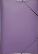 Teczki i skoroszyty - Pagna Teczka z gumką A3 fioletowa PP P2163812 - miniaturka - grafika 1