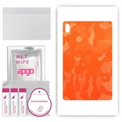 Akcesoria do tabletów i e-booków - folia naklejka skórka strukturalna na TYŁ do Acer Iconia Tab P10 - Moro Camo Pomarańczowy - apgo SKINS - miniaturka - grafika 1