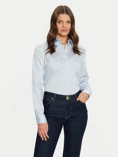Guess Koszula W5RH31 WAF10 Błękitny Regular Fit - Koszule damskie - miniaturka - grafika 1